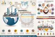 Oil and Gas Industry Infographics 