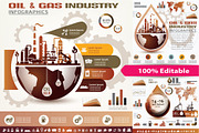 Oil and Gas Industry Infographics