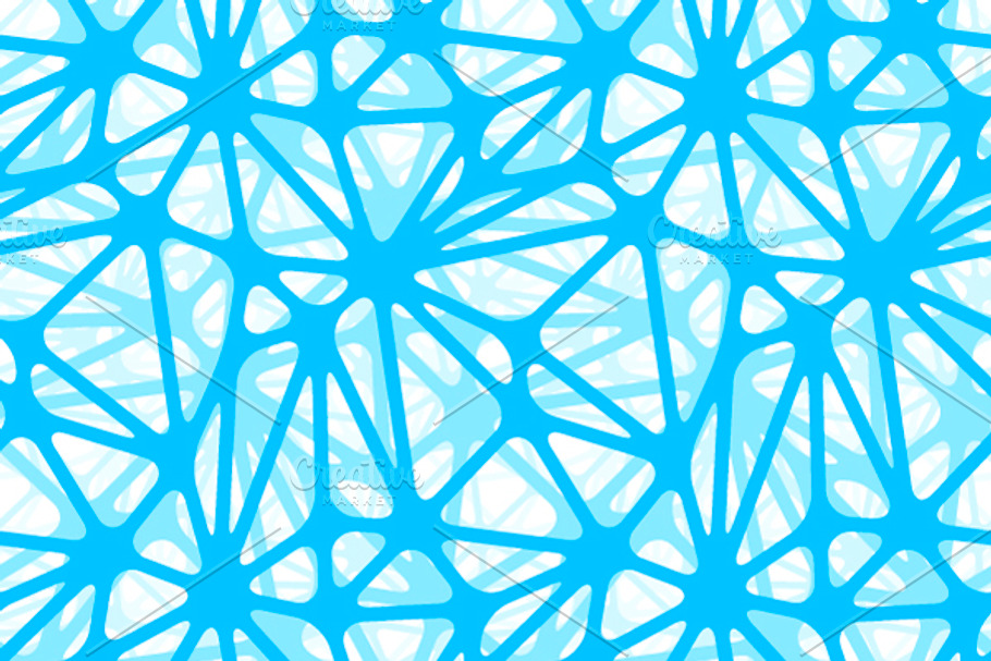 Blue neural net on white in Patterns - product preview 8