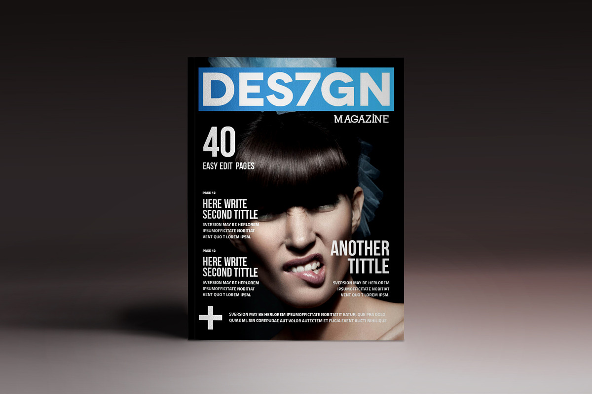 Des7gn Mgz in Magazine Templates - product preview 8