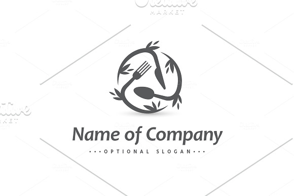 Global Food Logo in Logo Templates - product preview 2