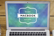 Mockup Macbook Air 7