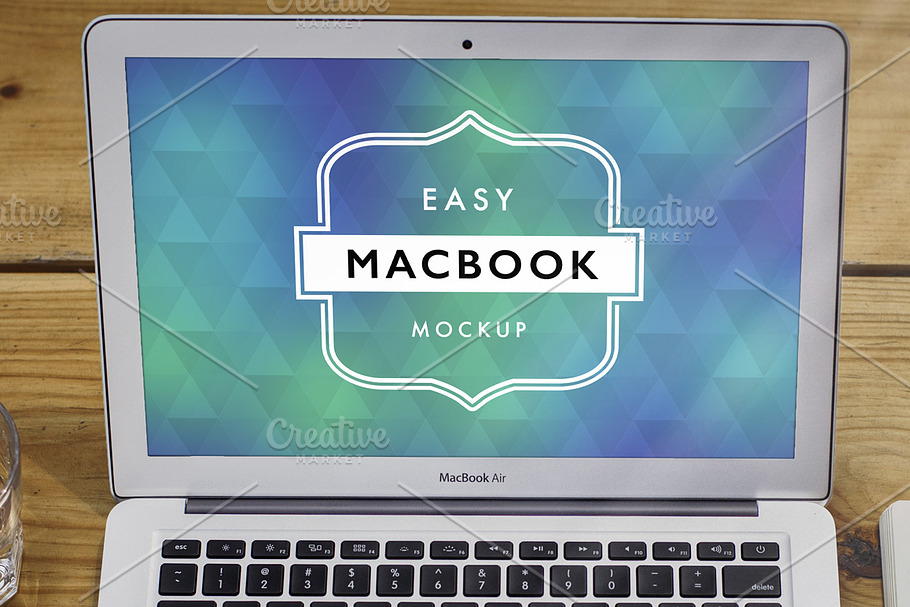 Mockup Macbook Air 7