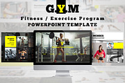 Fitness Center Powerpoint Template