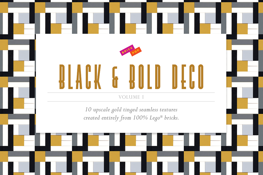 Black and Bold Deco Patterns in Patterns - product preview 8