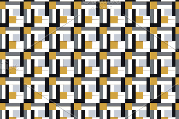 Black and Bold Deco Patterns in Patterns - product preview 1