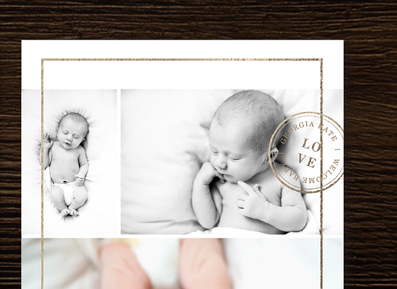 Baby Announcement Template in Flyer Templates - product preview 2