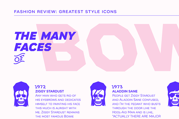 Bowie in Display Fonts - product preview 9