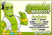 Genie Mascot
