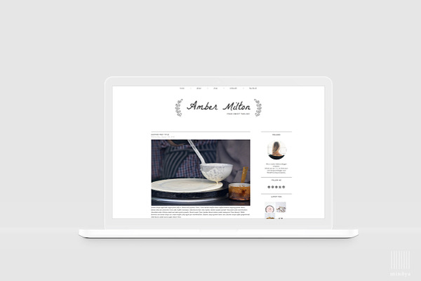 Dainty Blogger Template
