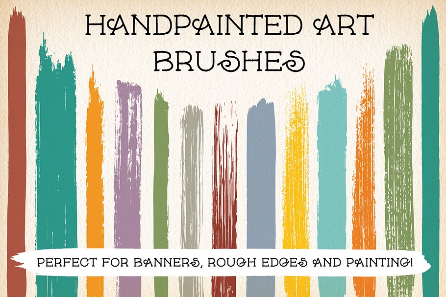 Hand-painted Art Brushes