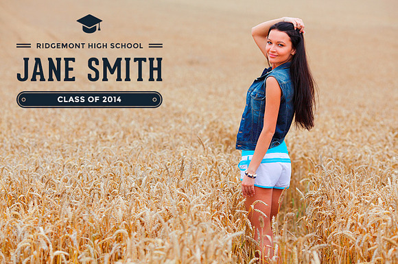 Senior Photo Overlays in Photoshop Layer Styles - product preview 3