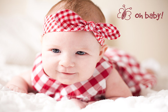 Creative Newborn Photo Overlays in Photoshop Layer Styles - product preview 1