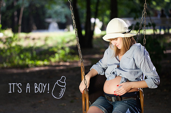 Creative Maternity Photo Overlays in Photoshop Layer Styles - product preview 3