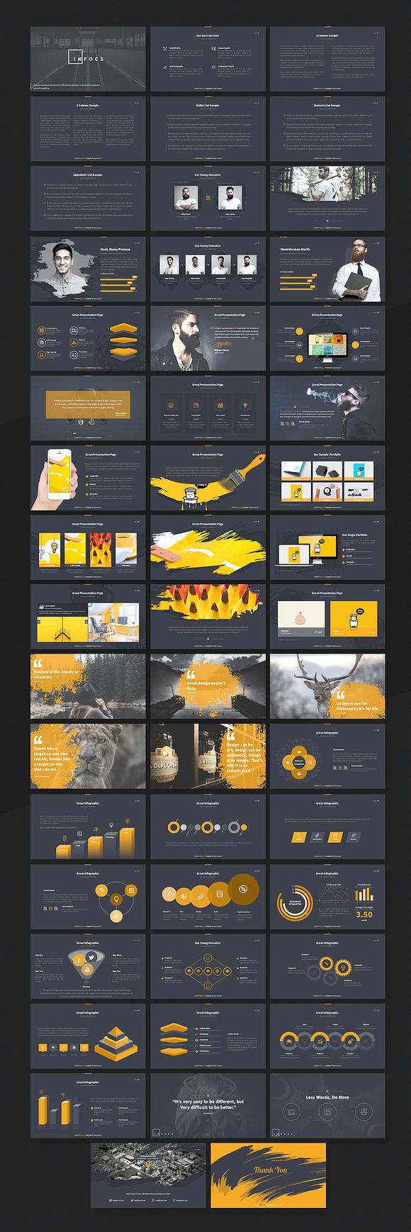 Infocs - Multipurpose Presentation in PowerPoint Templates - product preview 1