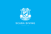 Scuba diving club logo.