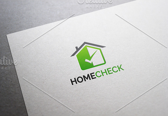 Home Check Logo in Logo Templates - product preview 2