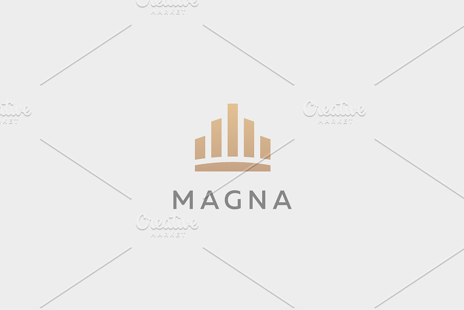 Crown city symbol in Logo Templates - product preview 8