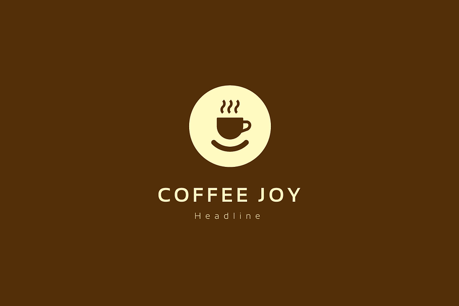Coffee joy logo. in Logo Templates - product preview 8