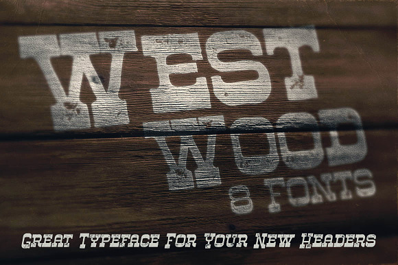 Westwood - Funny Western Font in Display Fonts - product preview 3