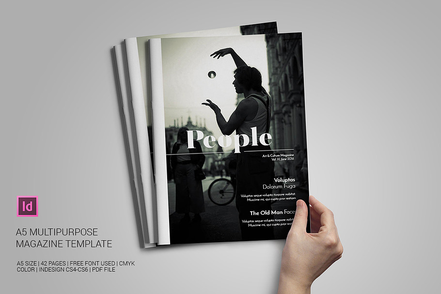 A5 Multipurpose Magazine Template in Magazine Templates - product preview 8