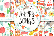 Happy songs patterns