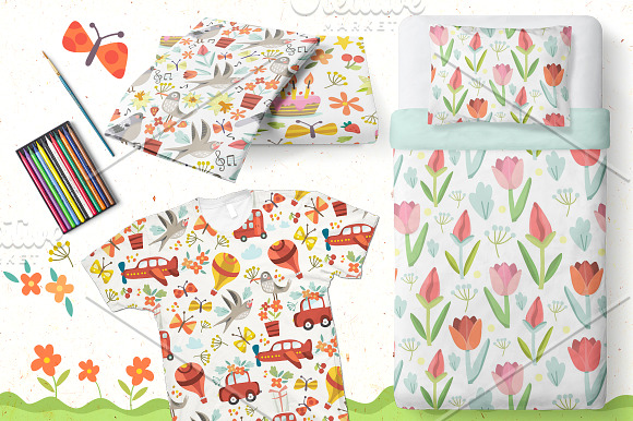 Happy songs patterns in Patterns - product preview 3