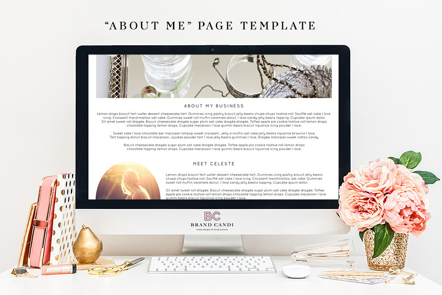 About Me Page Template in Presentation Templates - product preview 8