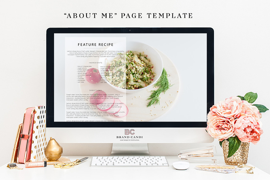About Me Page Template