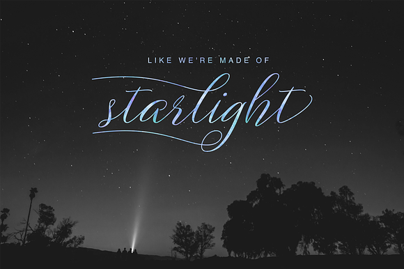 Brightshine Typeface in Script Fonts - product preview 4