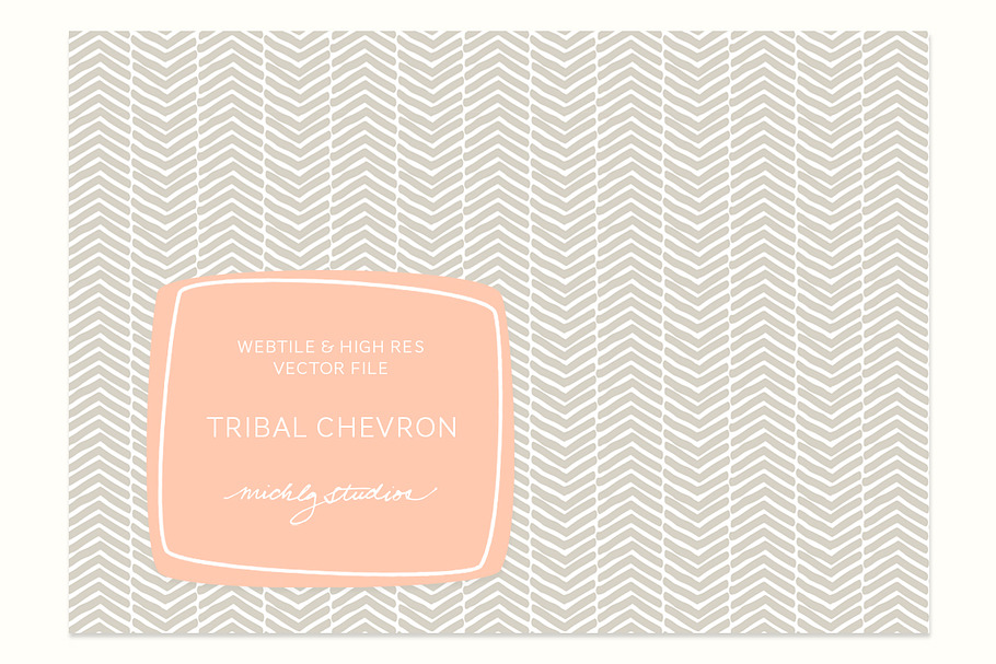 VECTOR & PSD Tribal Chevron tile & p in Patterns - product preview 8