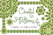 Oriental Patterns - Color Palette 3