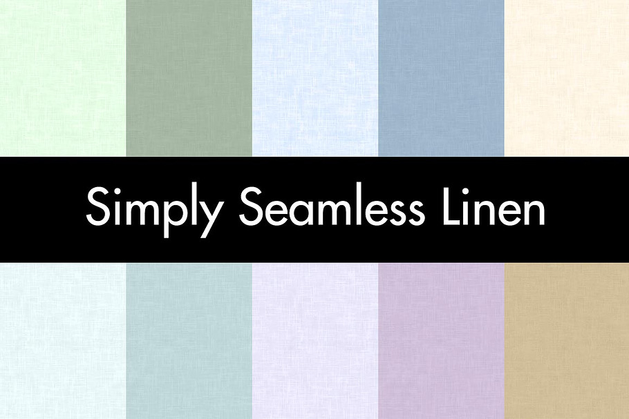 Simply Seamless Linen in Patterns - product preview 8