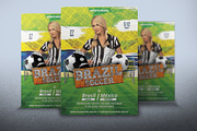 Flyer Brazil Soccer