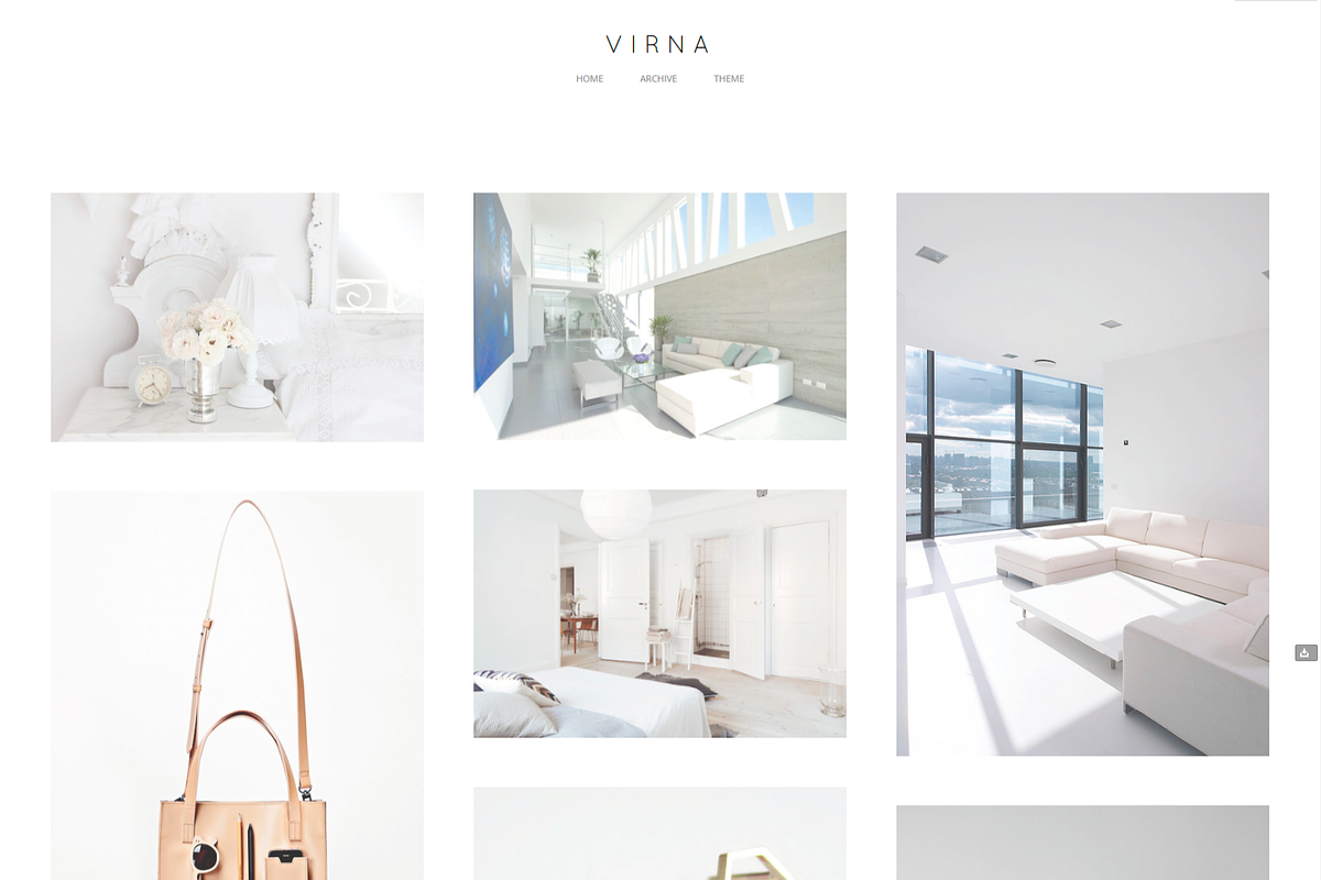Virna Tumblr Theme  in Tumblr Themes - product preview 8