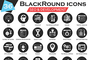 36 SEO & Development icons set.