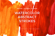 Watercolor Strokes Pack 2