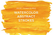 Watercolor Strokes Pack 3