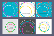 Abstract line circle design Vol.3