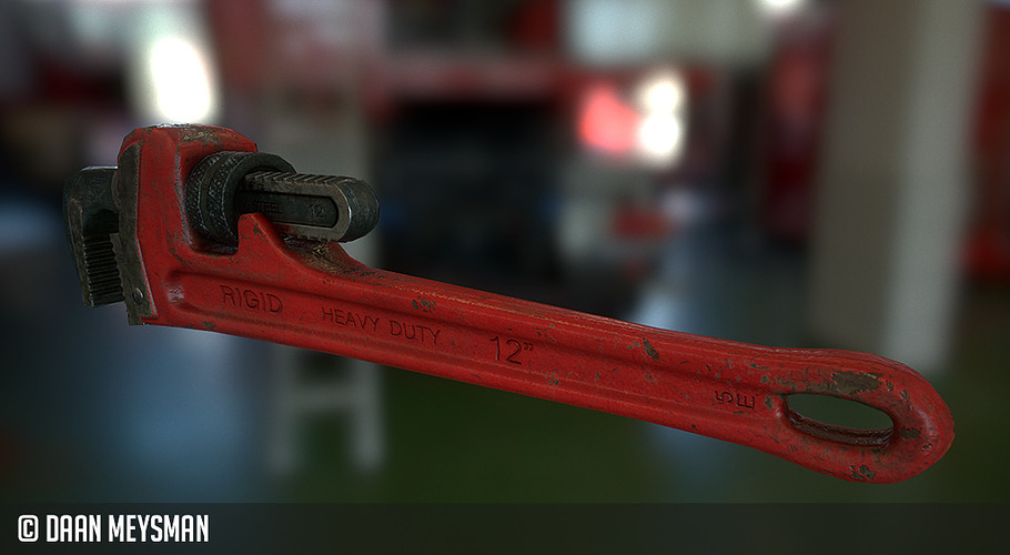 Pipe wrench  in Tools - product preview 2