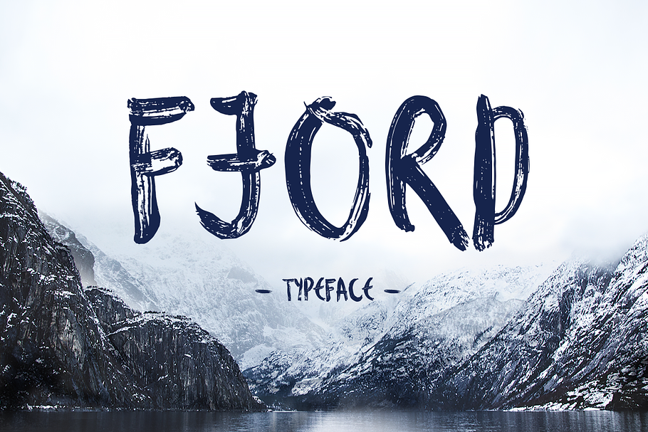 Fjord Brush Font in Script Fonts - product preview 8