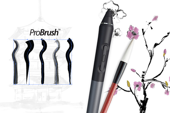 Japan ProBrush™ in Photoshop Brushes - product preview 4