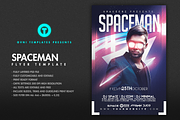 SPACE ELECTRO Flyer Template