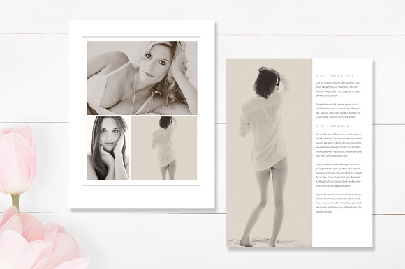 Boudoir Photography Magazine in Magazine Templates - product preview 3