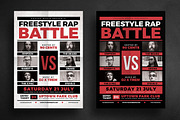 Rap Battle Music Flyer