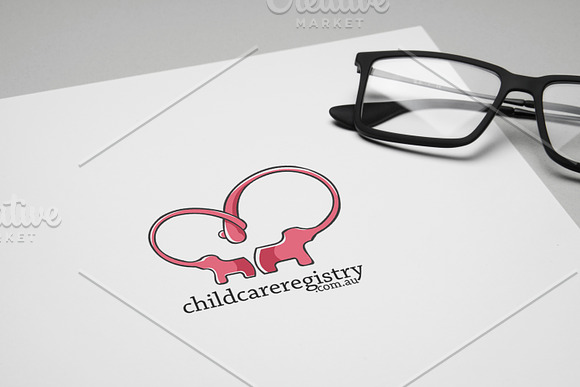 Child Care Registry Logo Template in Logo Templates - product preview 2