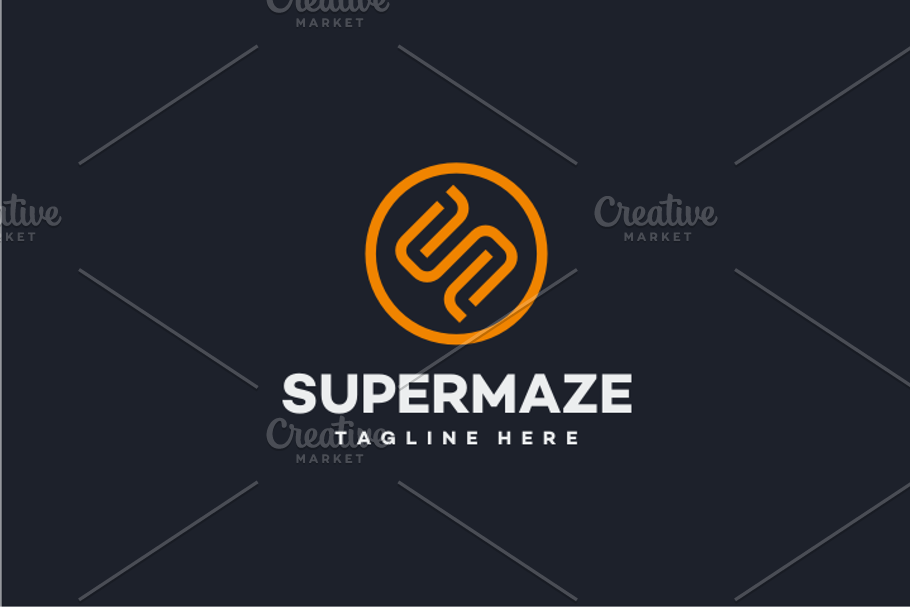 Supermaze - Letter S Logo in Logo Templates - product preview 8
