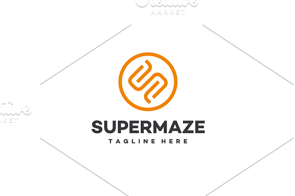 Supermaze - Letter S Logo in Logo Templates - product preview 1