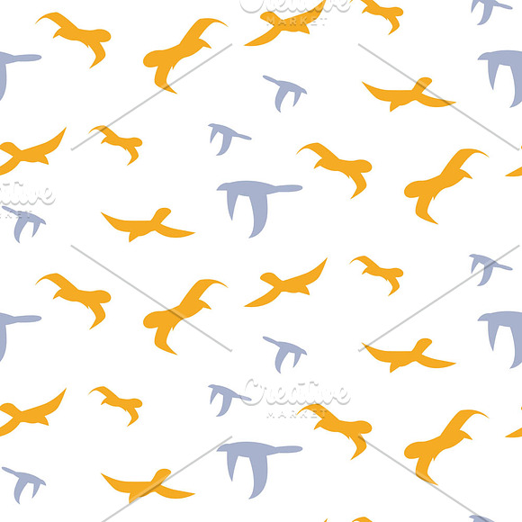Blue and Yellow Aerial View Patterns in Patterns - product preview 2