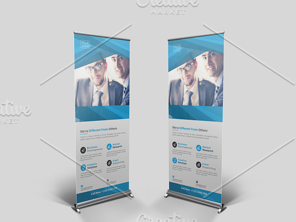 Agency Roll Up Banner Template in Flyer Templates - product preview 1